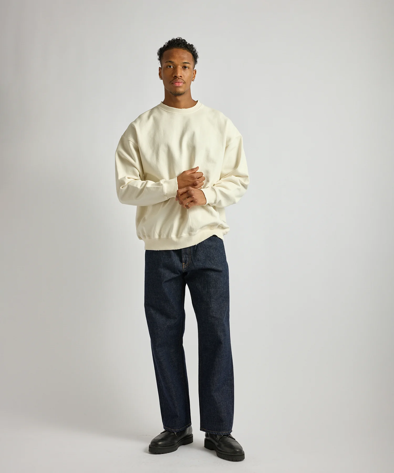Tobias Straight Rinsed Denim Pant - Image 4