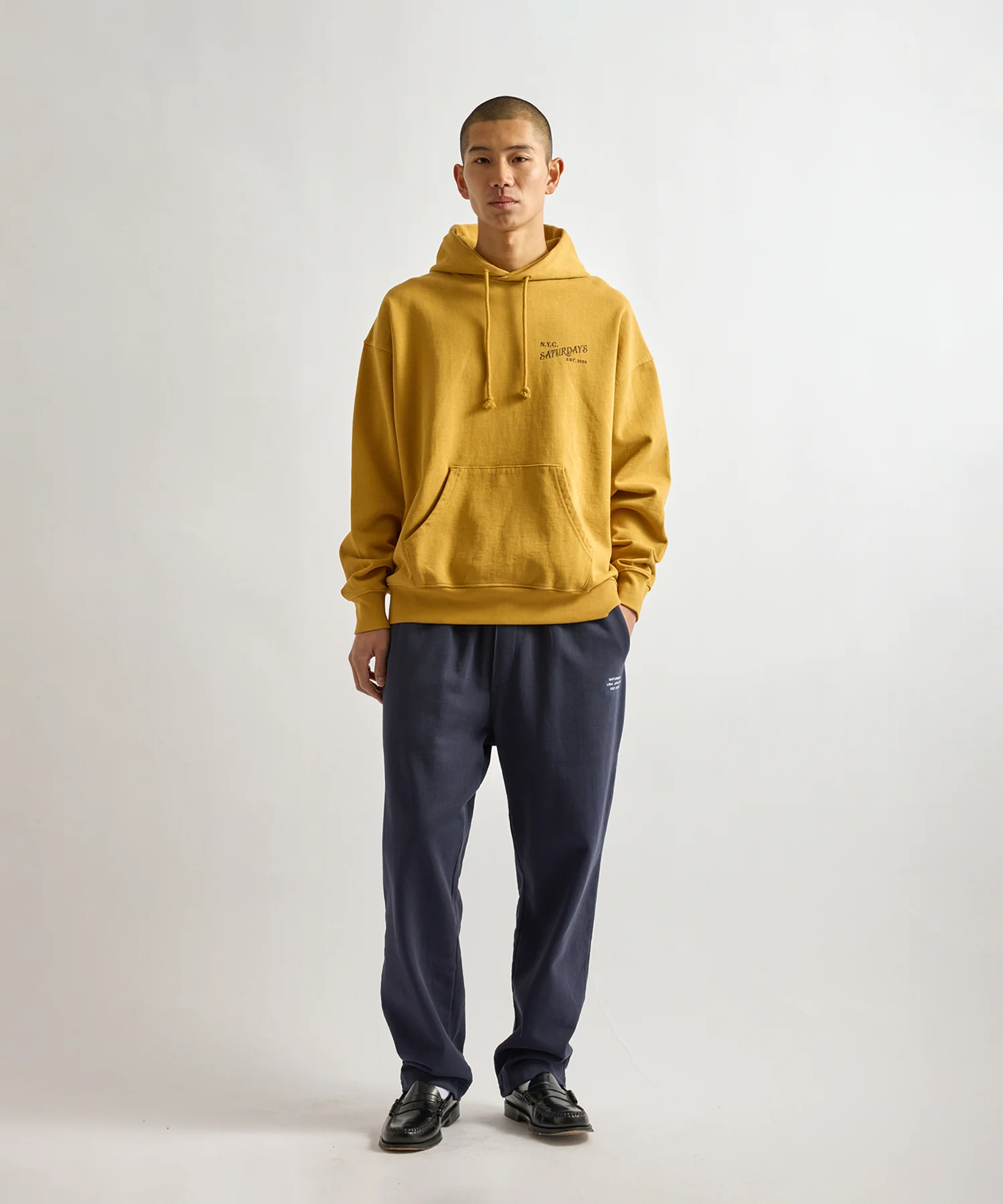 Warren Vintage Serif Relaxed Hoodie - Image 3