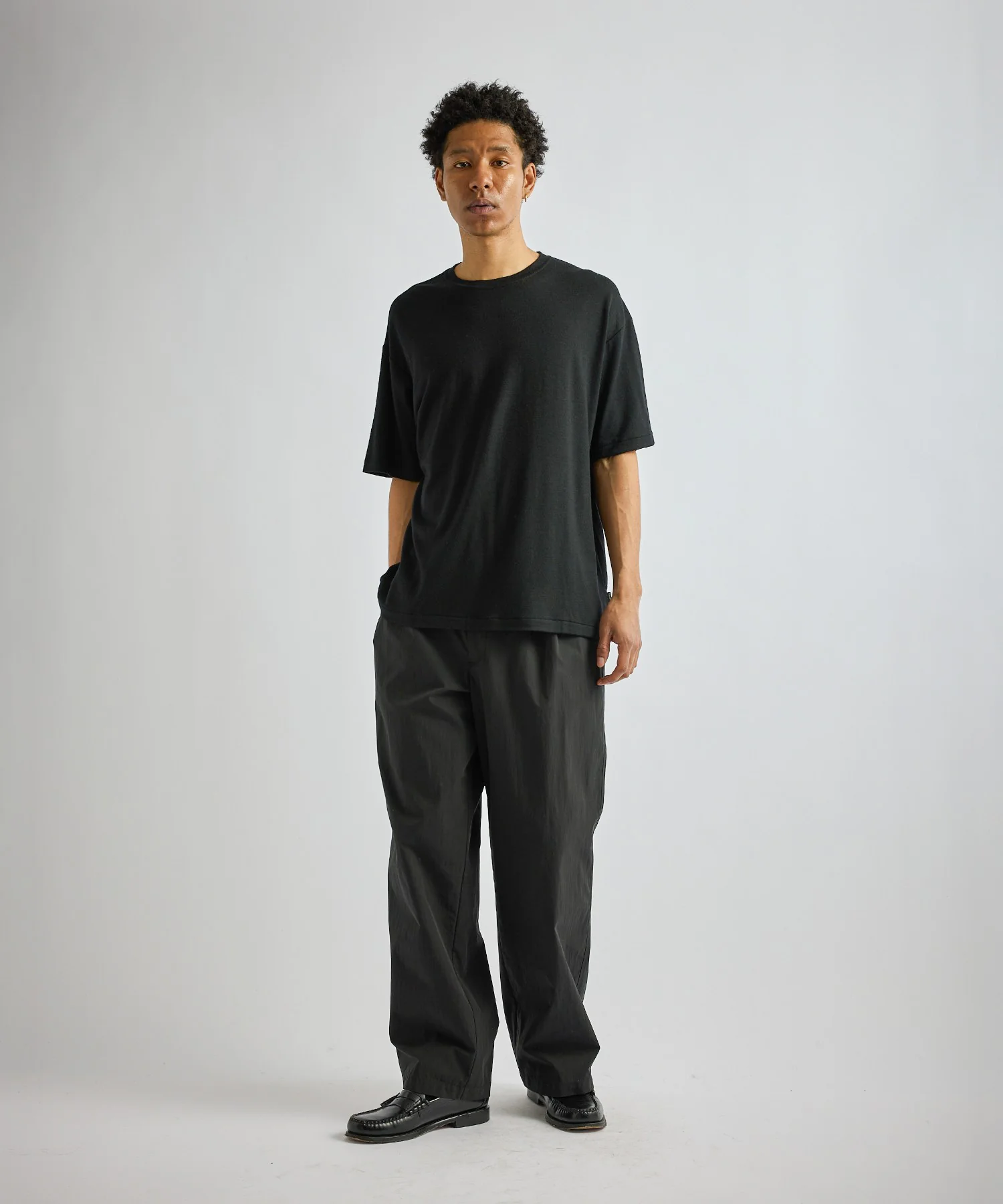 Brandon Relaxed Wool Tee - Image 3