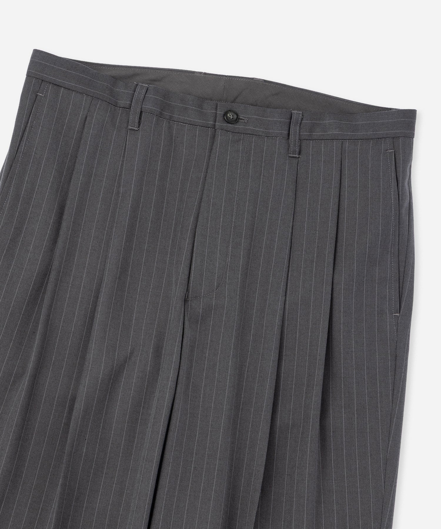 George Herringbone Stripe Two Tuck Pant - Image 4
