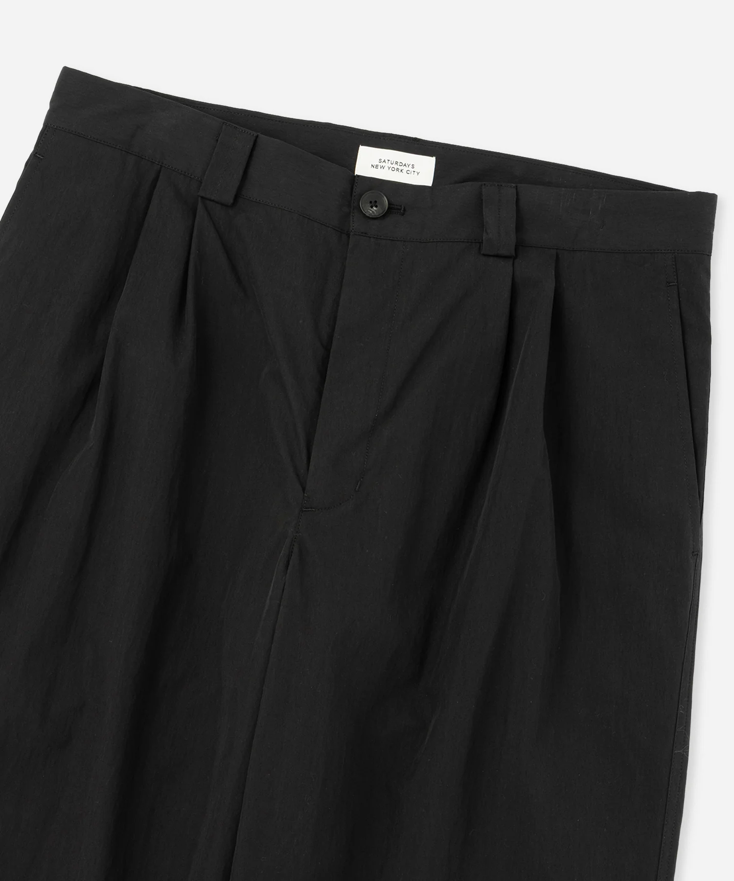 George Wide Two Tuck Pant - Image 4
