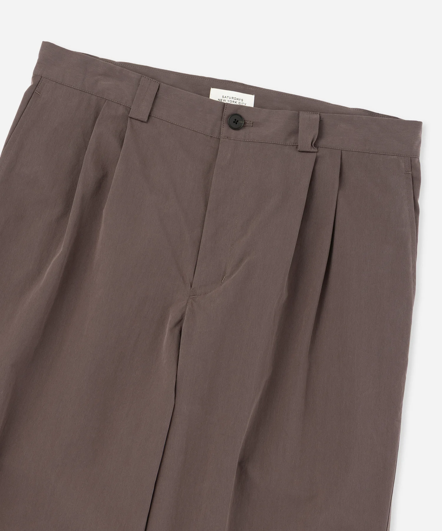 George Wide Two Tuck Pant - Image 4
