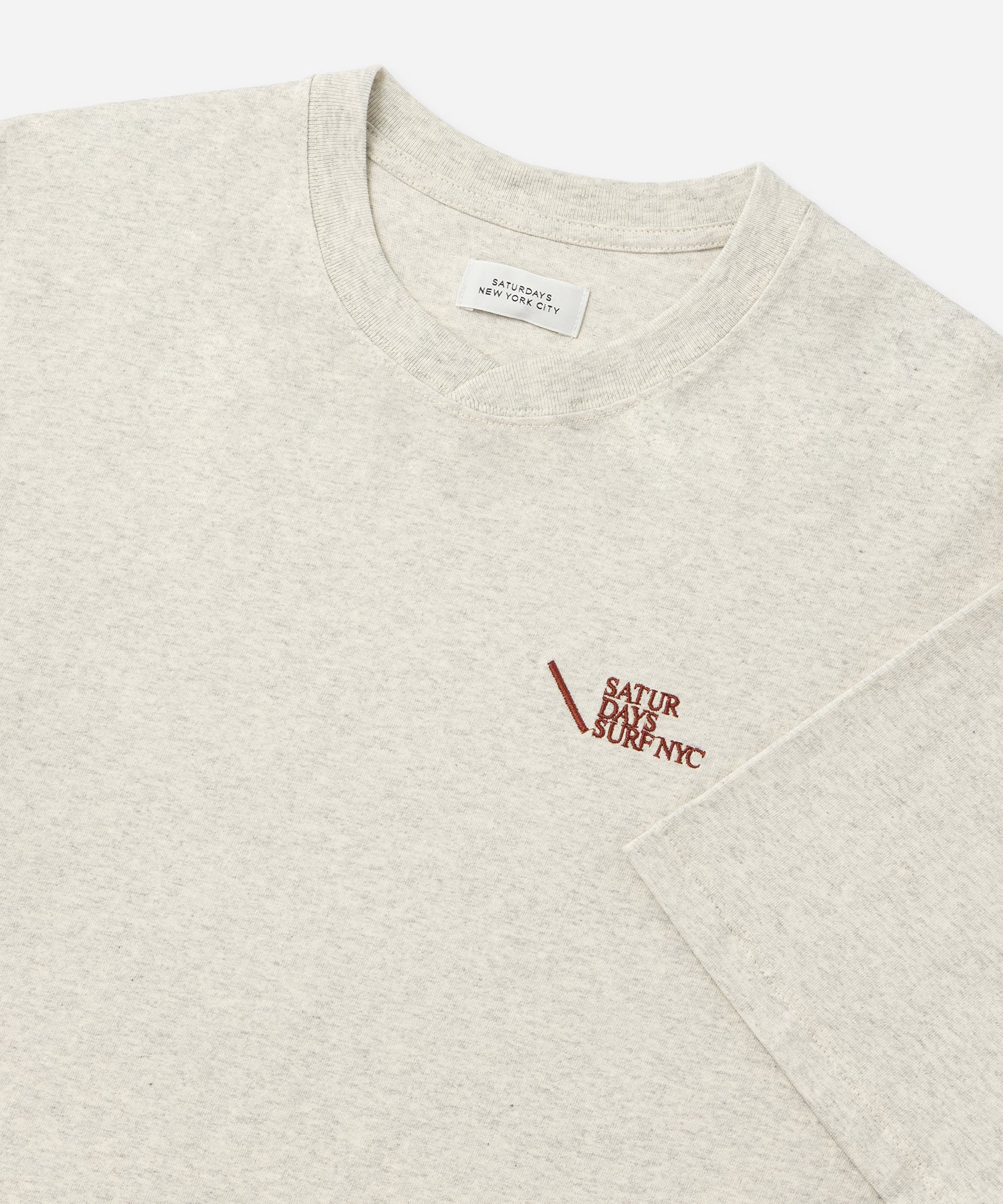 Loofah Collar Relaxed Tee - Image 5