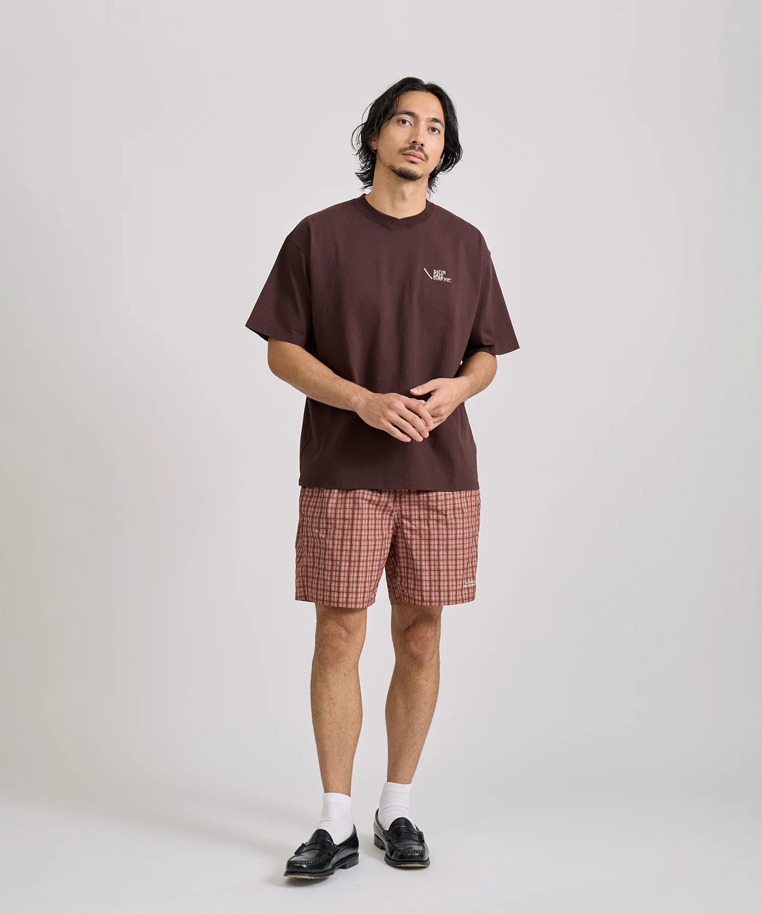 Loofah Collar Relaxed Tee - Image 3