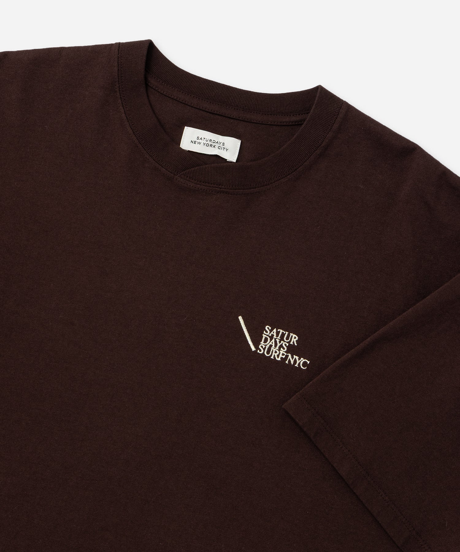 Loofah Collar Relaxed Tee - Image 5