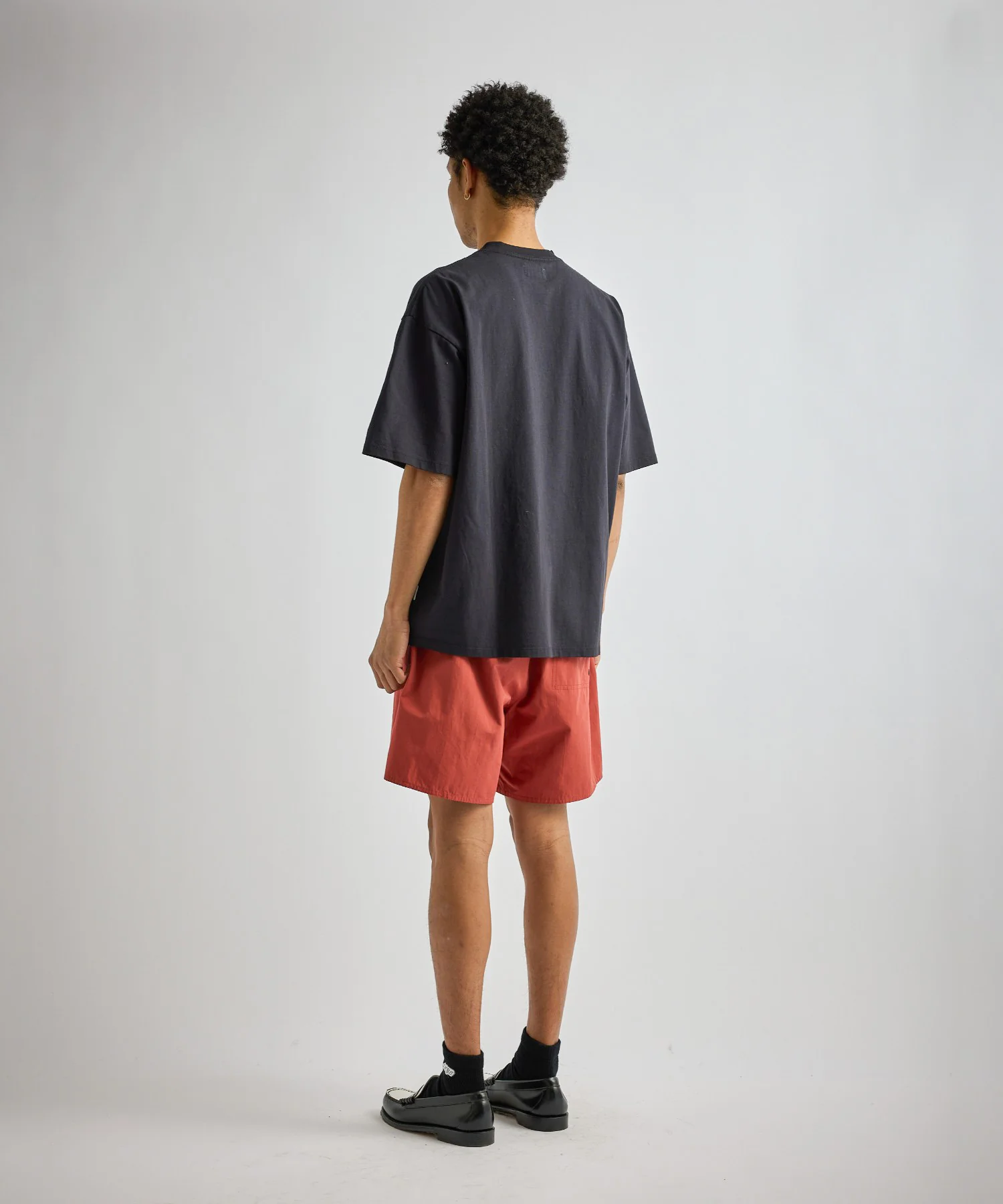 Loofah Collar Relaxed Tee - Image 4