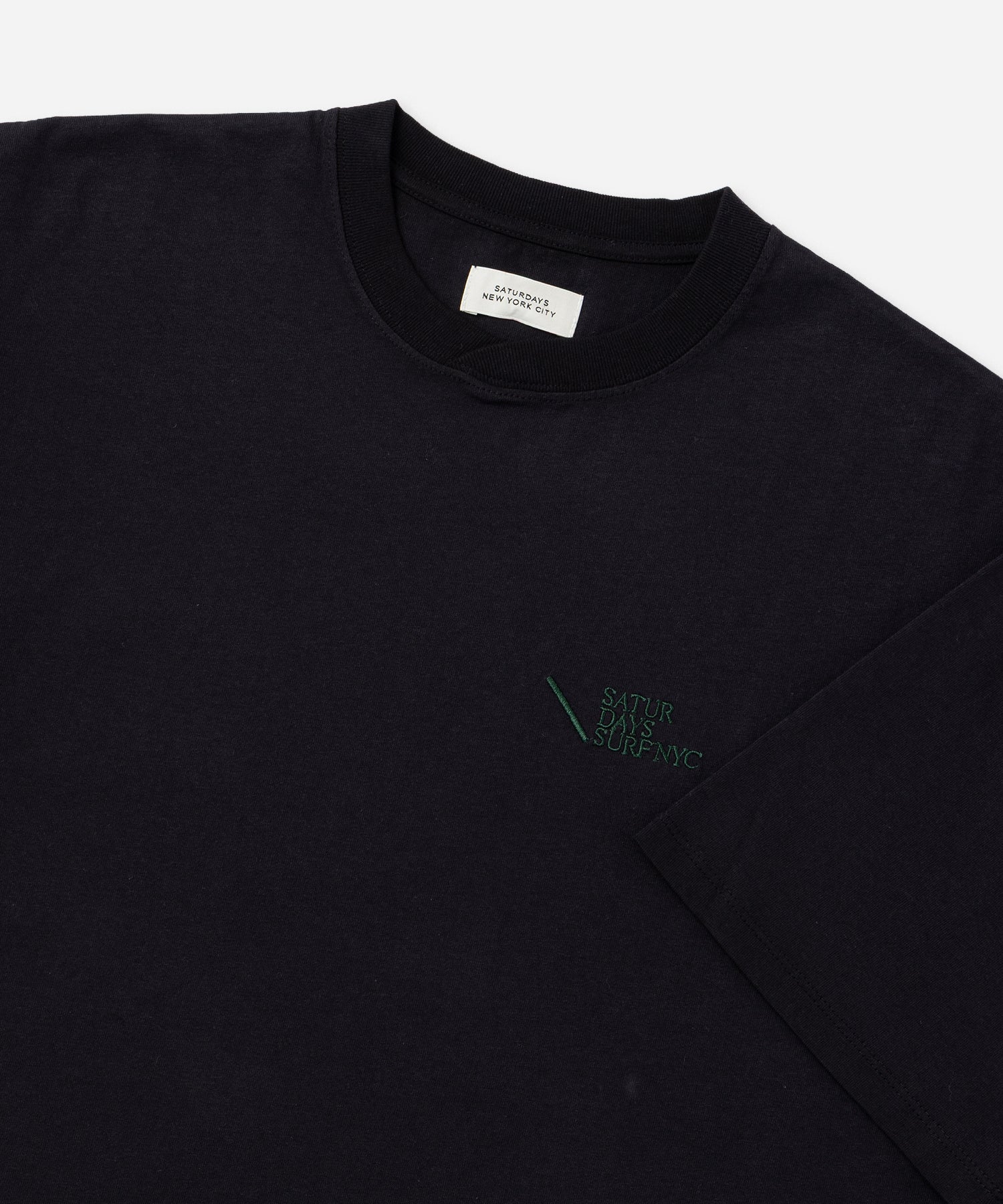 Loofah Collar Relaxed Tee - Image 5