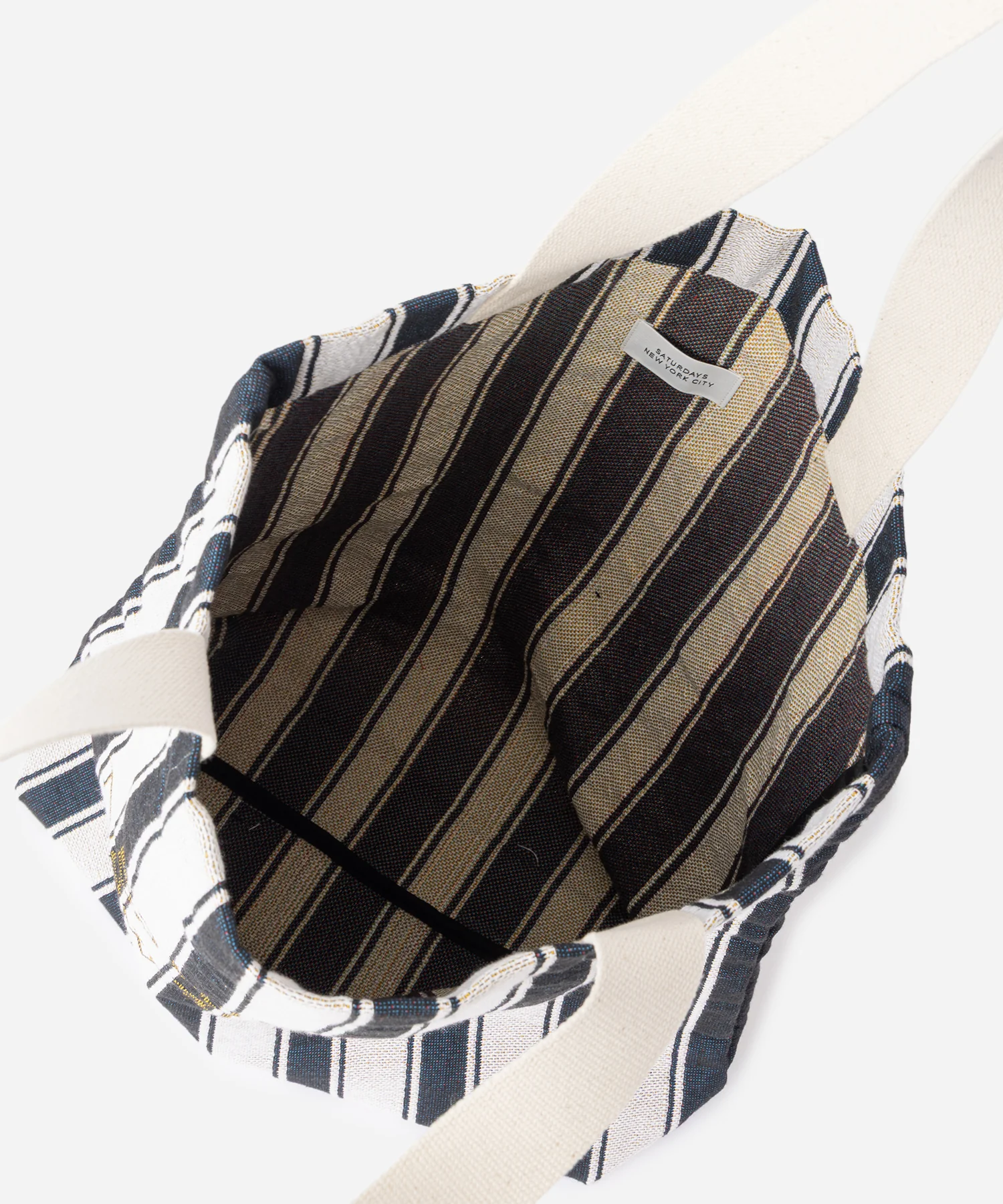 Miller Stripe Tote Bag - Image 6