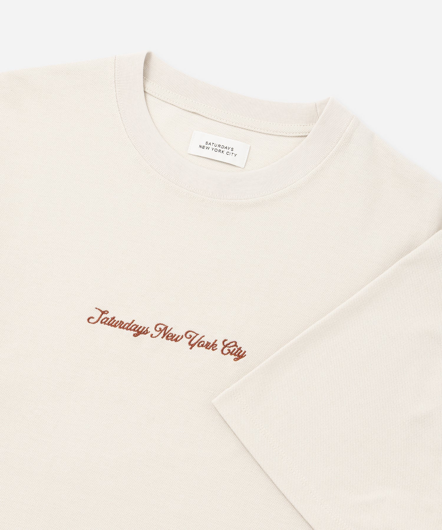 Pique Logo Standard Tee - Image 5