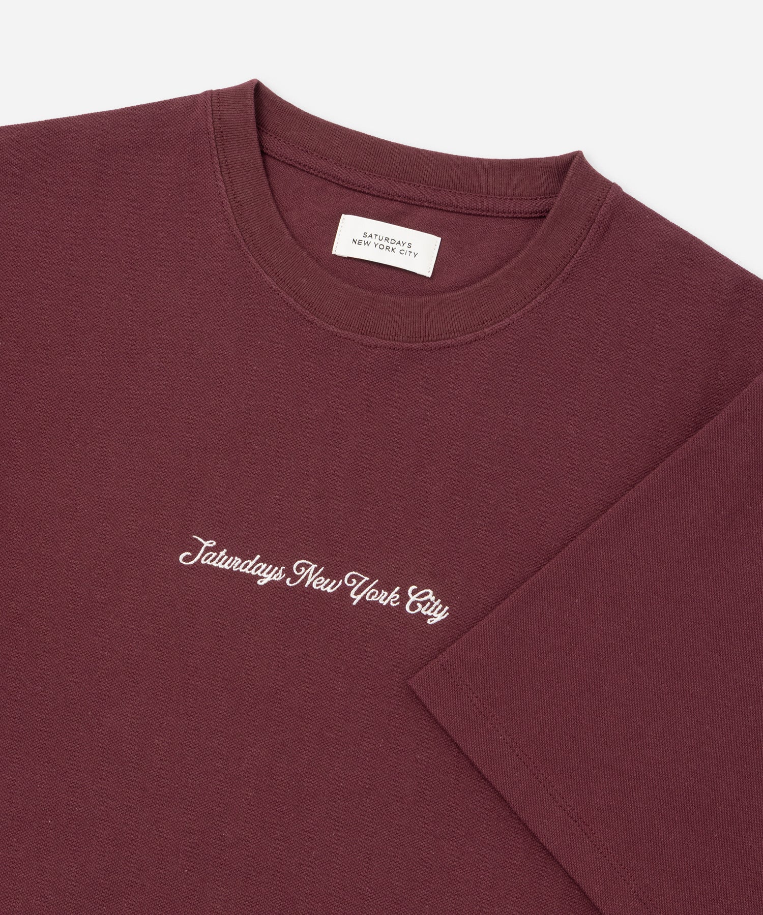 Pique Logo Standard Tee - Image 5