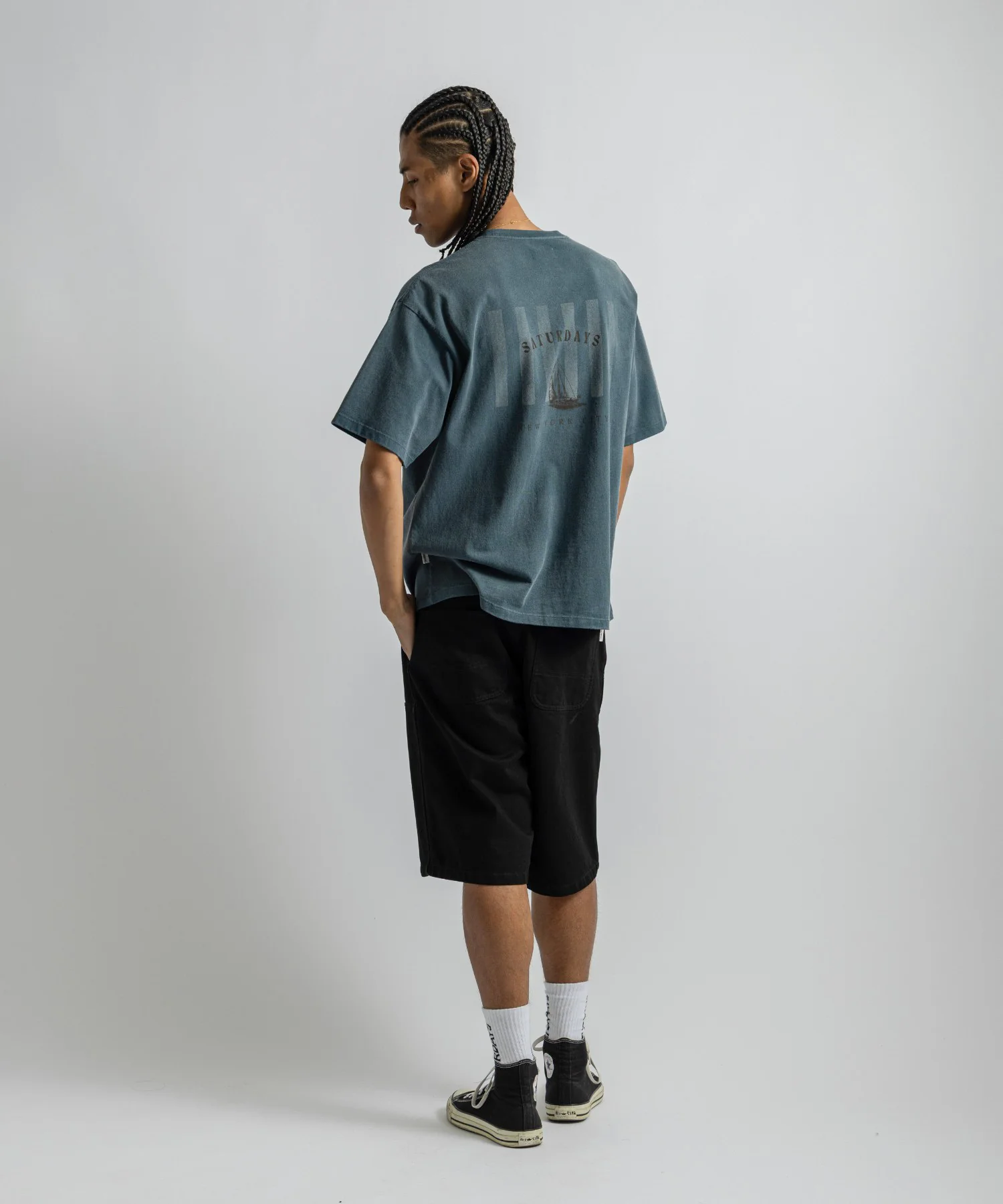 Sailboat Relaxed Tee - Image 4