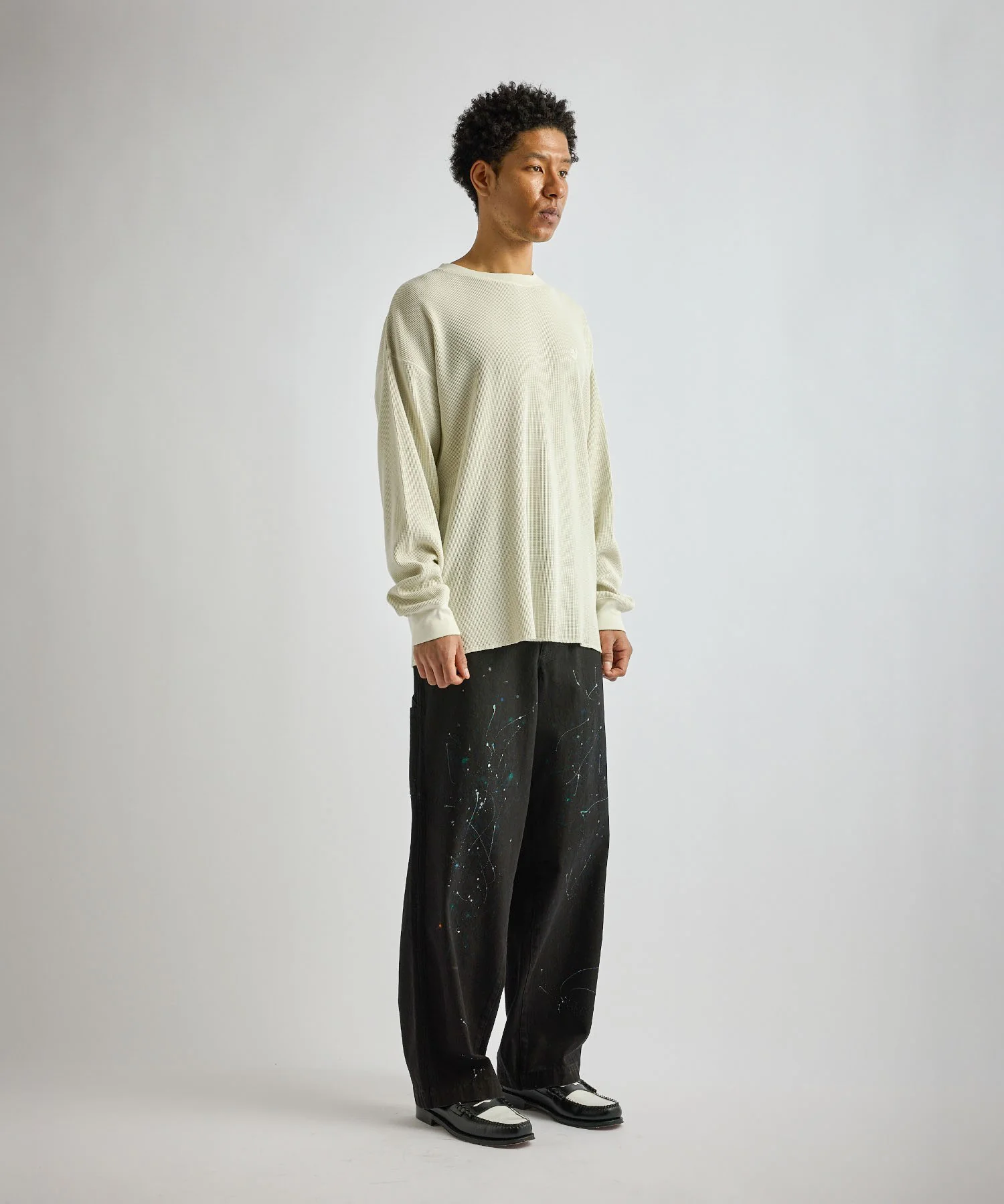 SNYC Pigment Waffle Top - Image 3