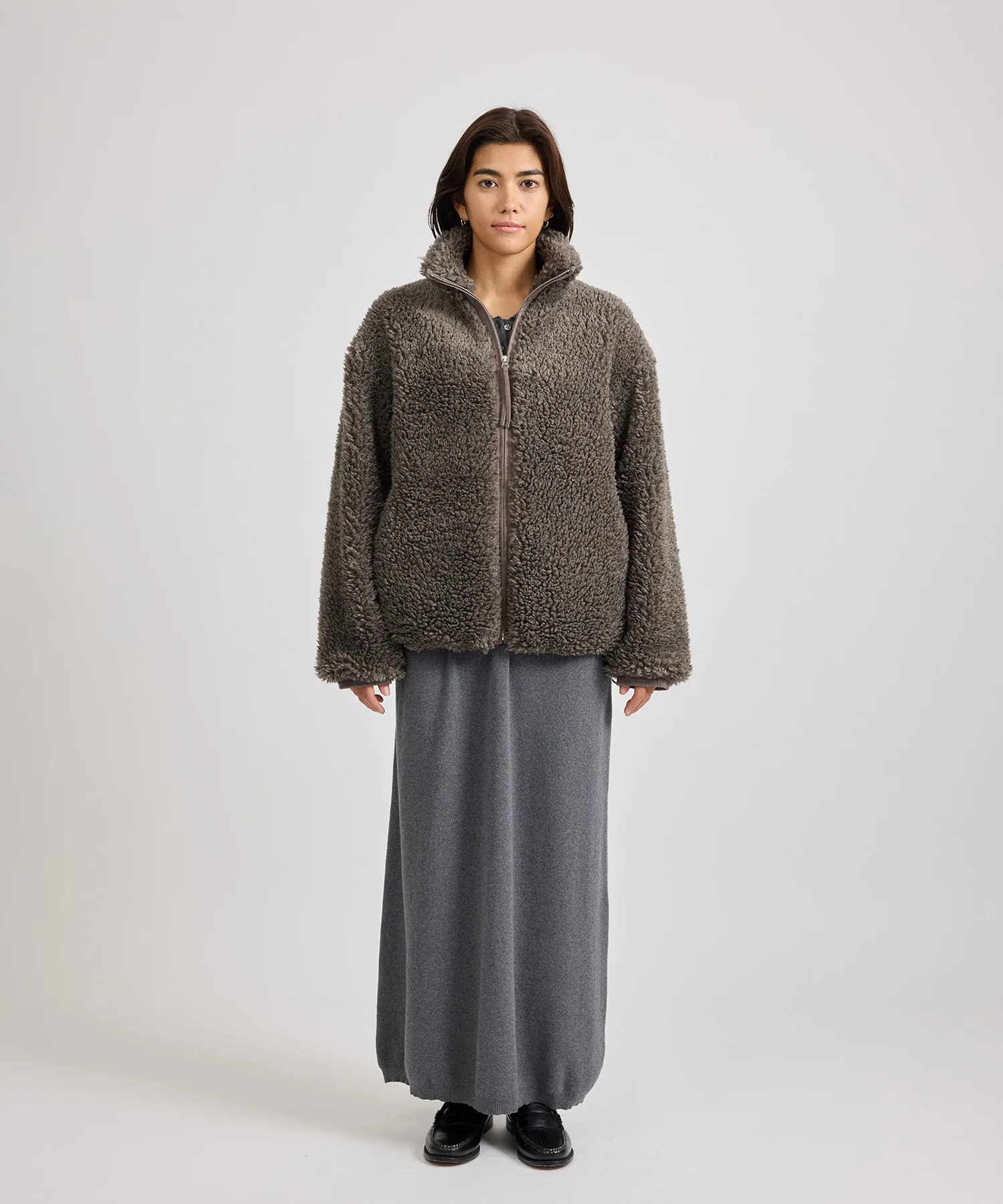 Alessia Boa Fleece Blouson - Image 3