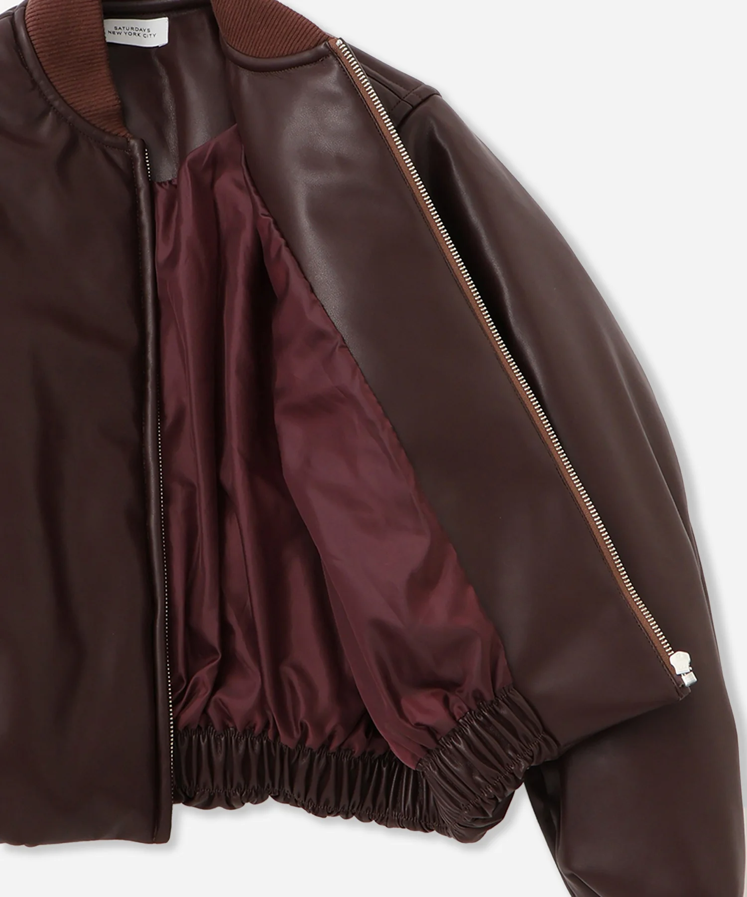 Dorothy Cropped Bomber Jacket - Image 7
