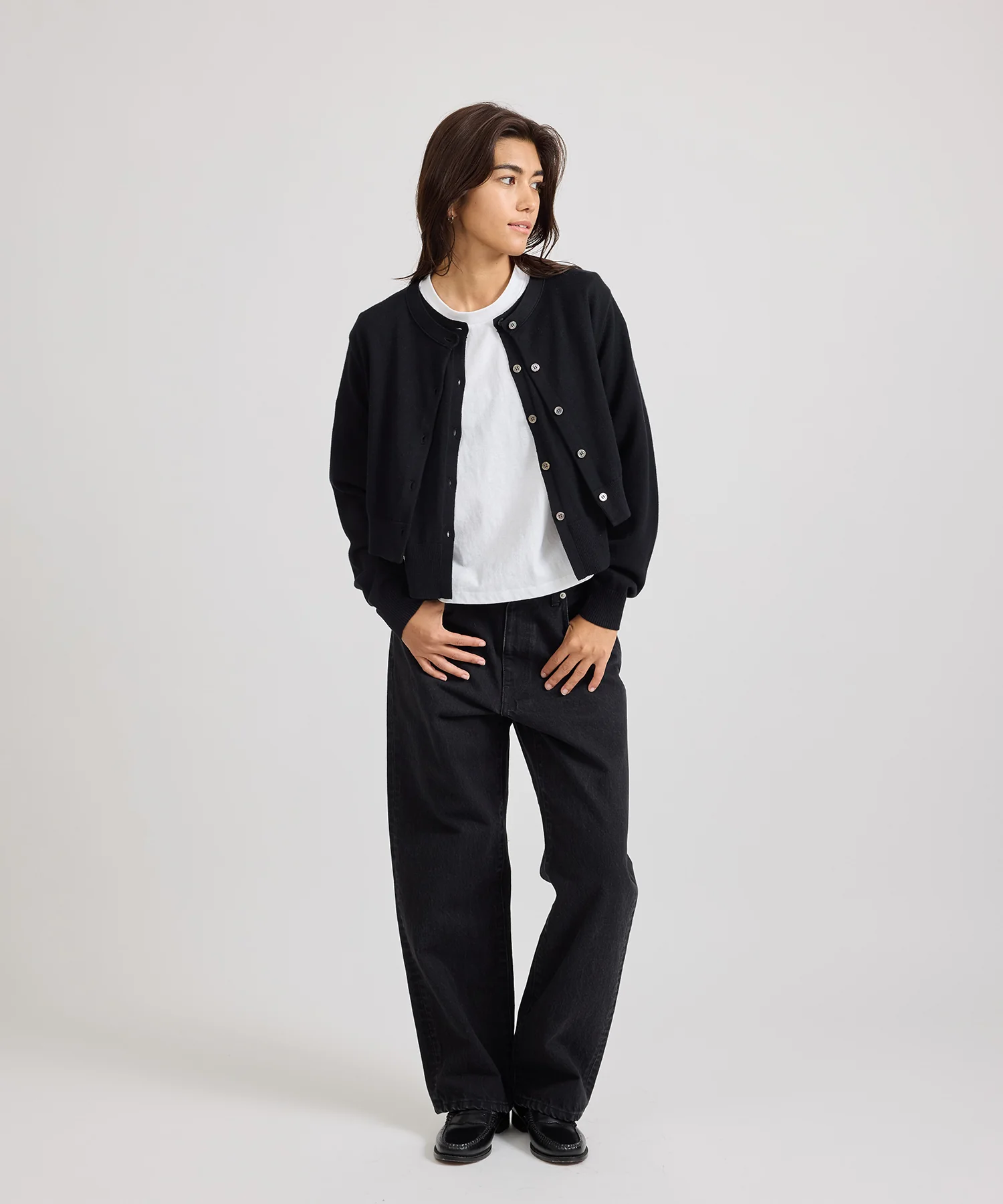Halle Double Layer Cardigan - Image 3