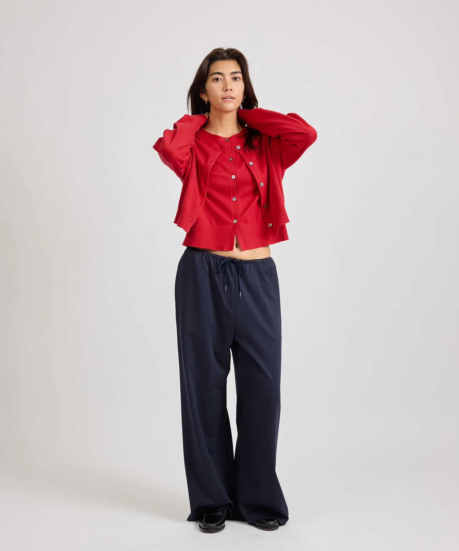 Halle Double Layer Cardigan - Image 3