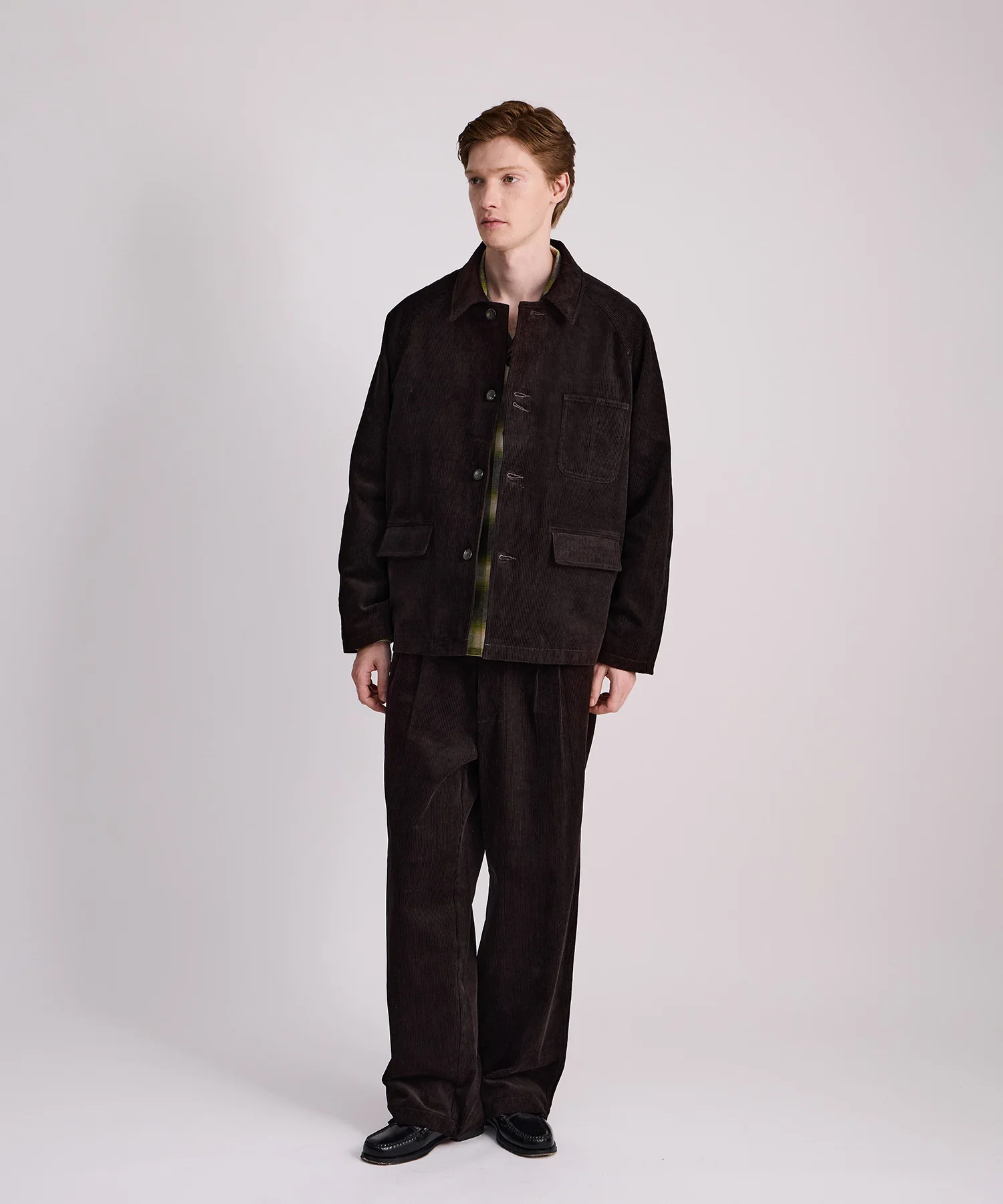 Antoine Corduroy Chore Jacket - Image 3