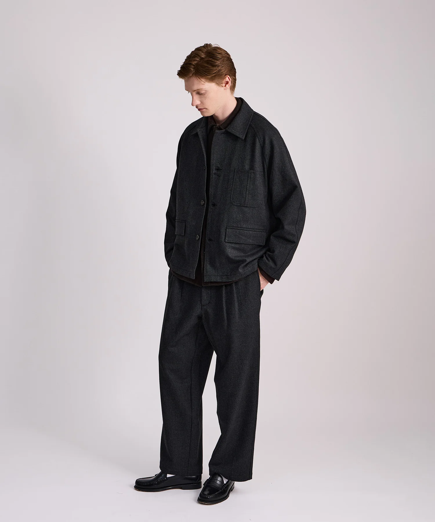 Antoine Wool Chore Jacket - Image 3