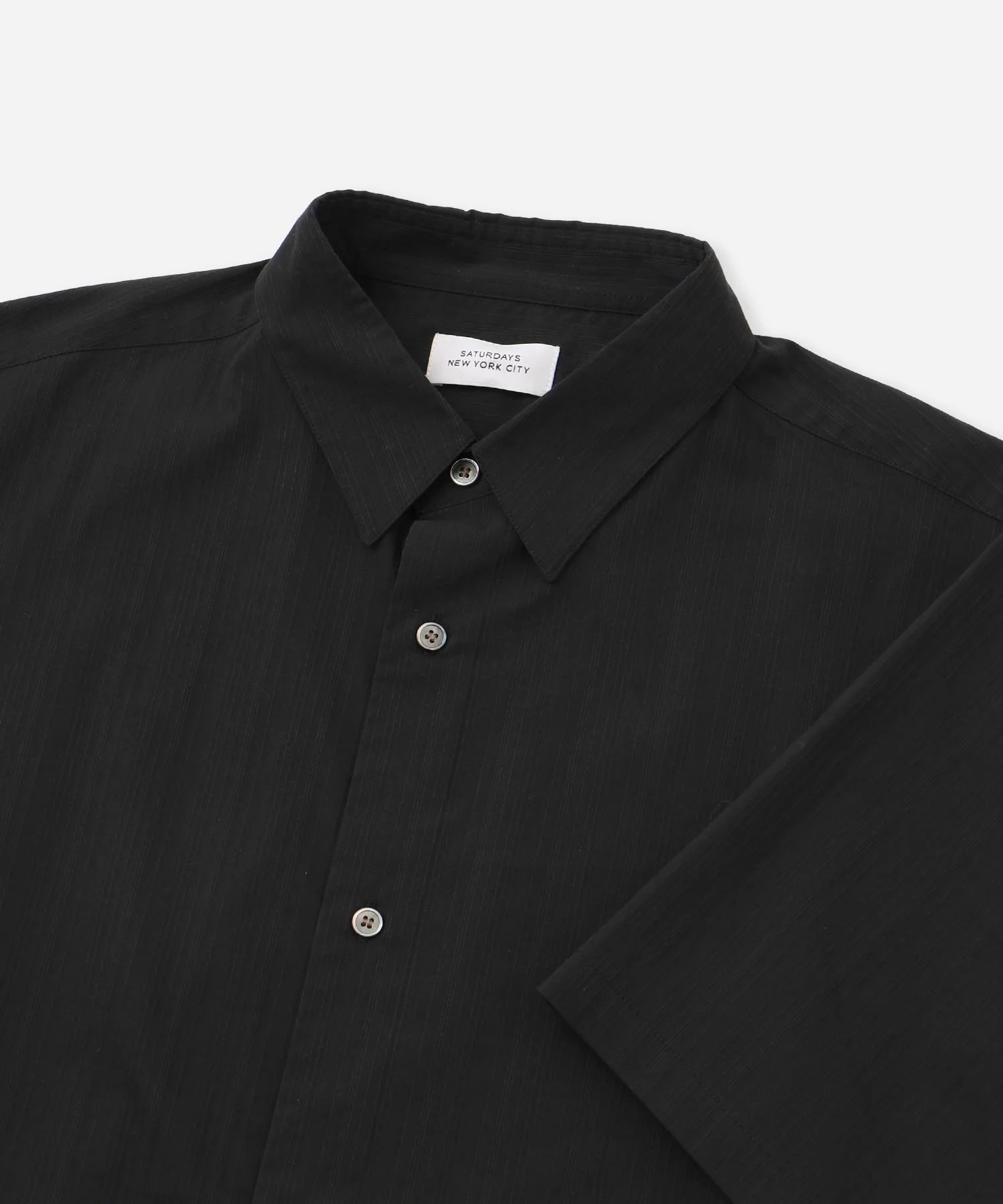 Bruce Tonal Stripe Short Sleeve Shirt - Image 4