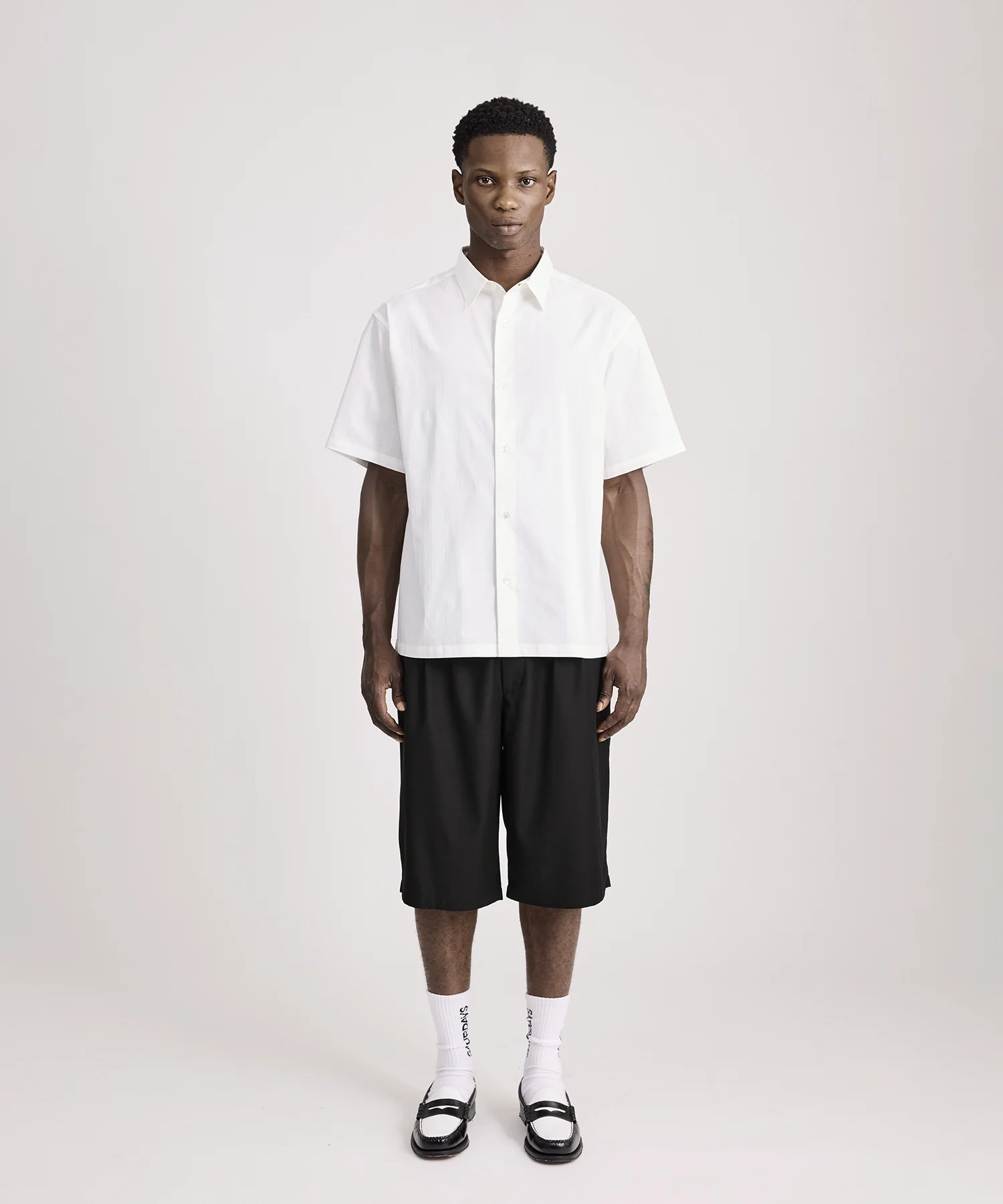 Bruce Tonal Stripe Short Sleeve Shirt - Image 3
