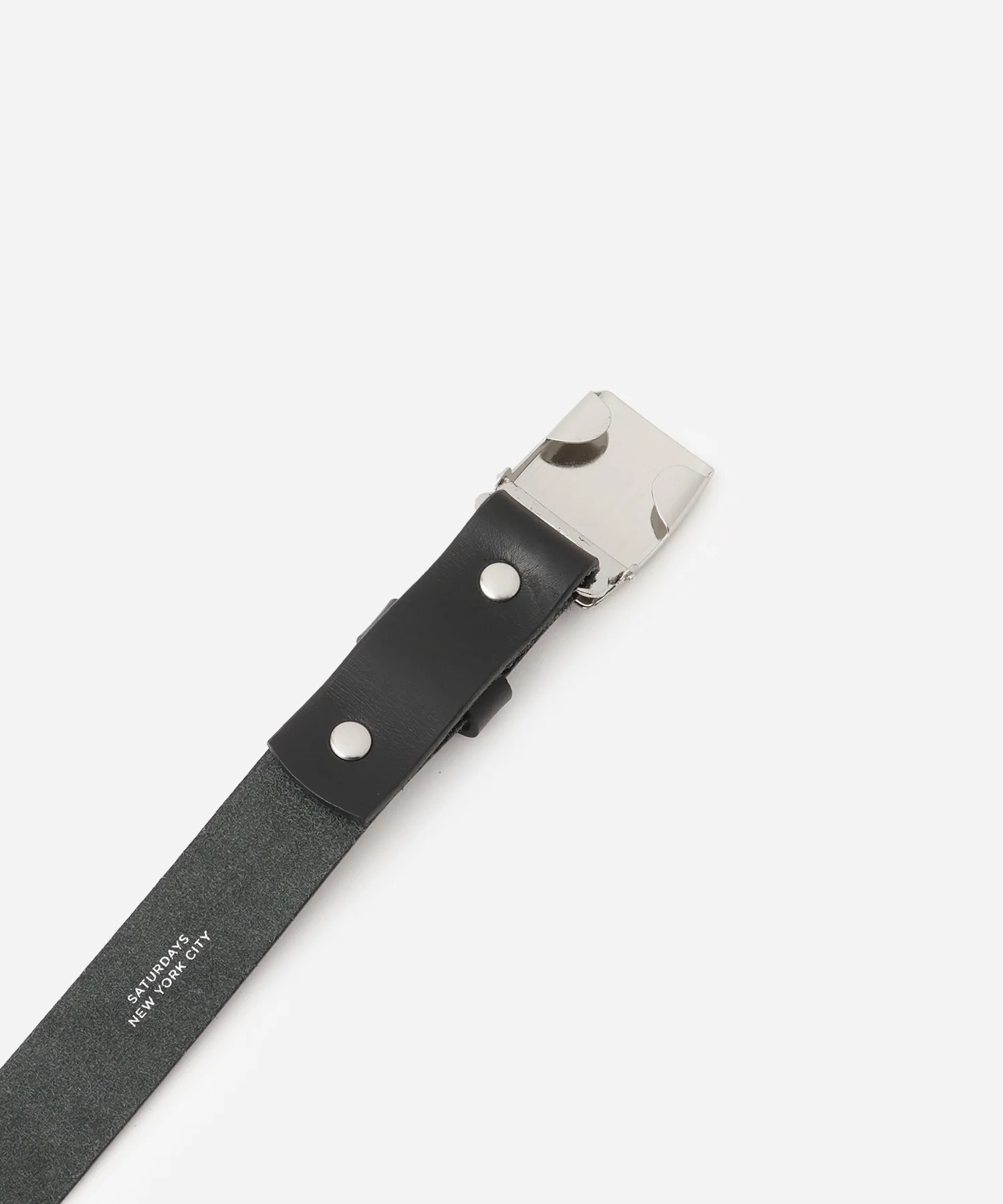 Buckle Leather Belt - Image 3
