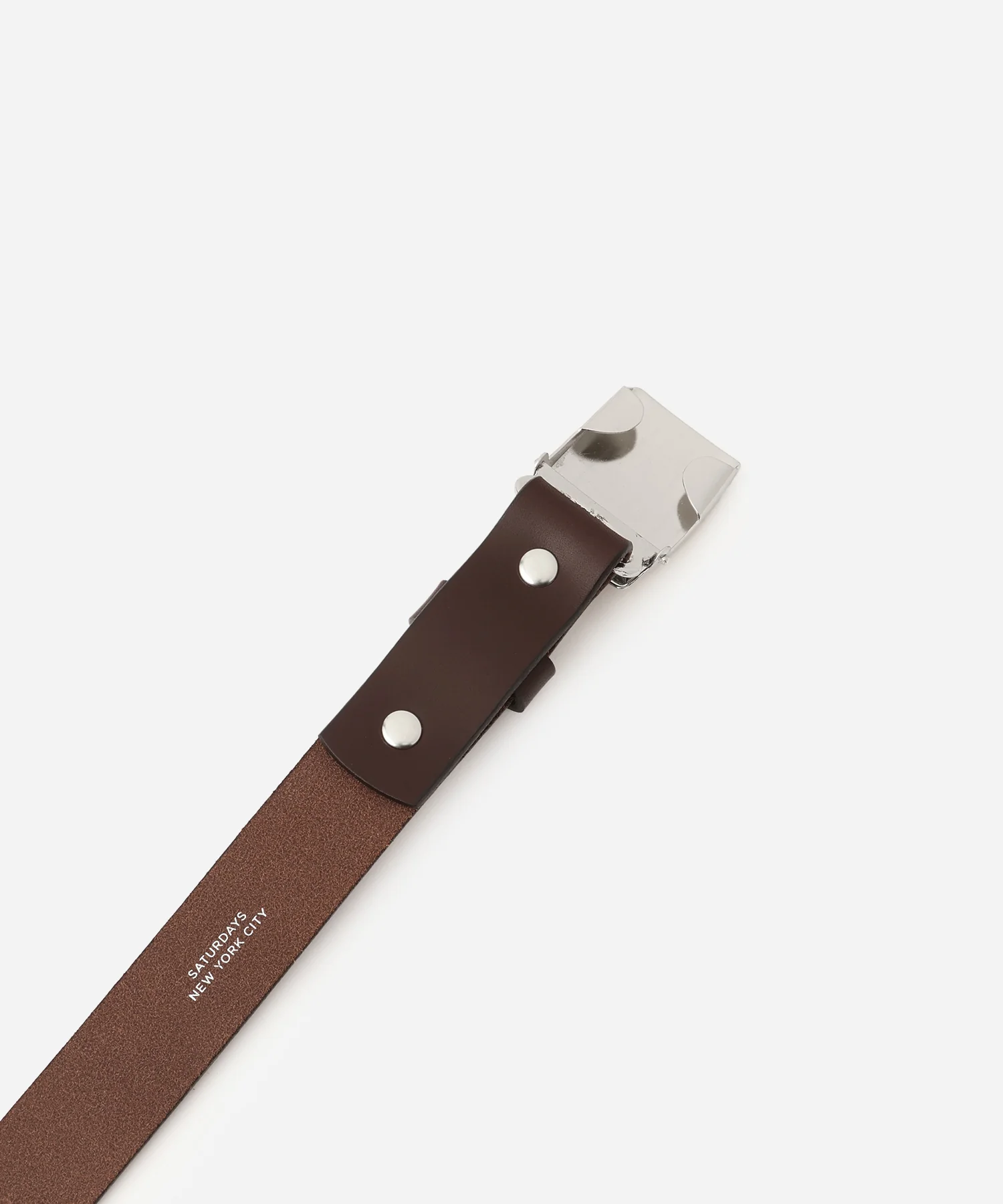 Buckle Leather Belt - Image 3