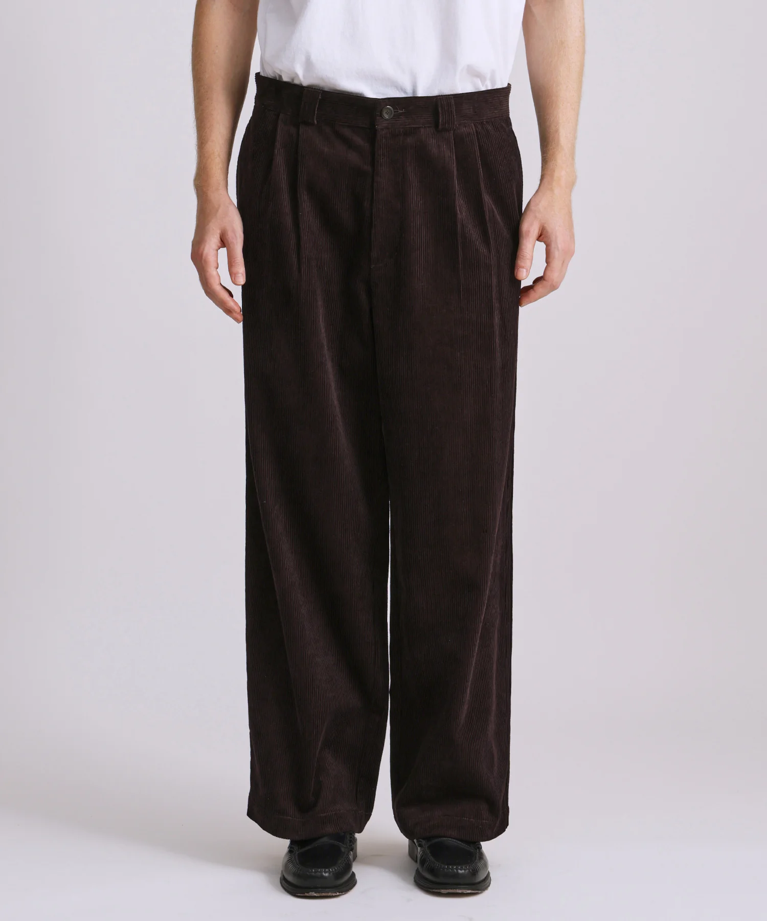 George Corduroy Wide Two Tuck Pant - Image 2