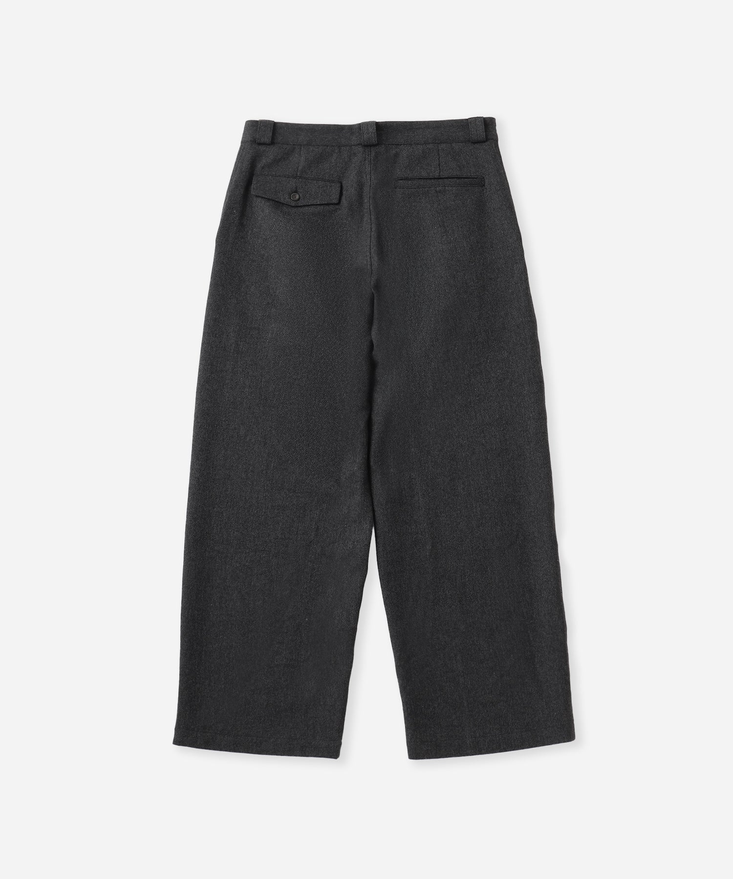 George Wool Wide Two Tuck Pant - Image 6