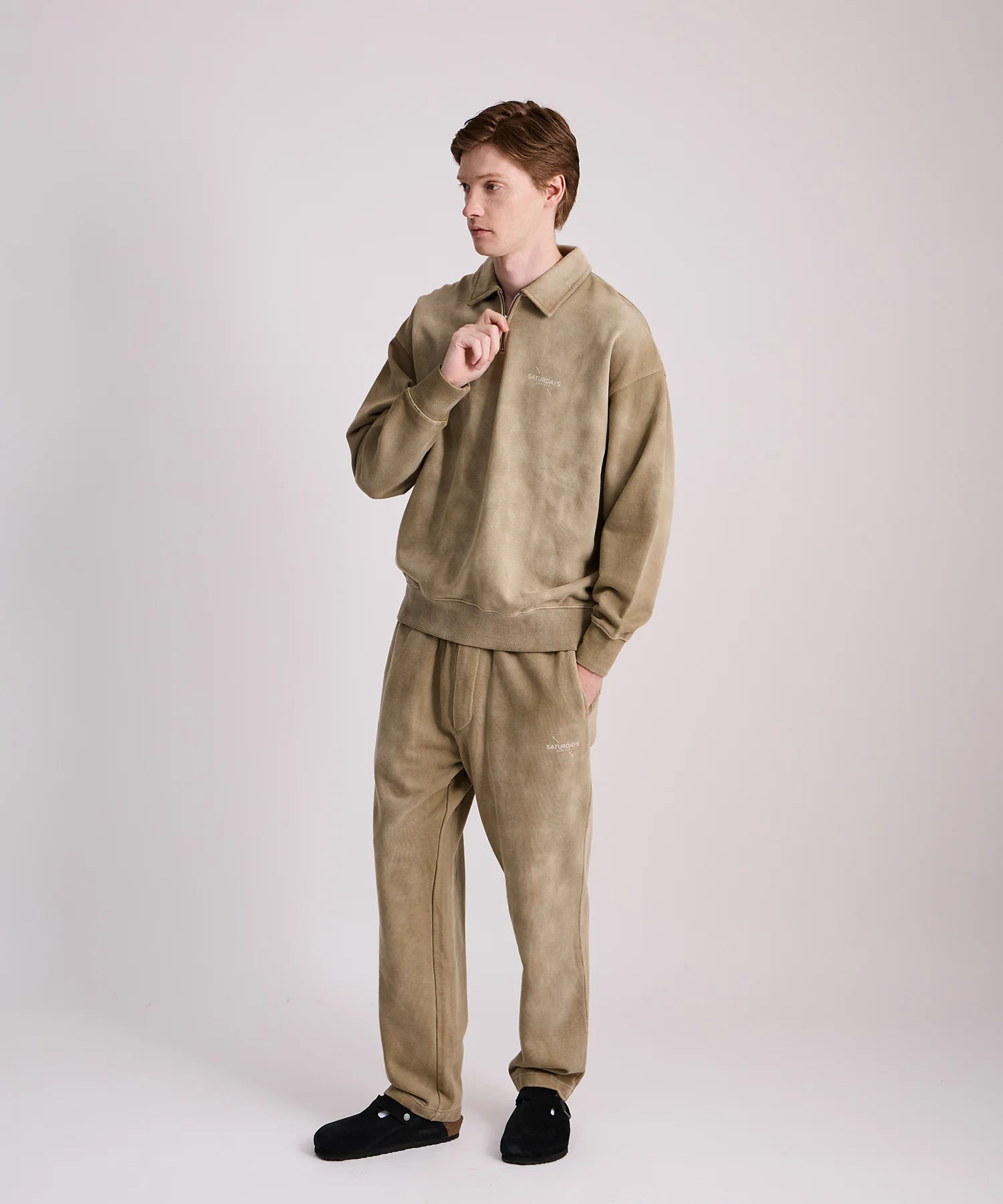 Mott Relaxed Quarter Zip Surf Sweatshirt - Image 3