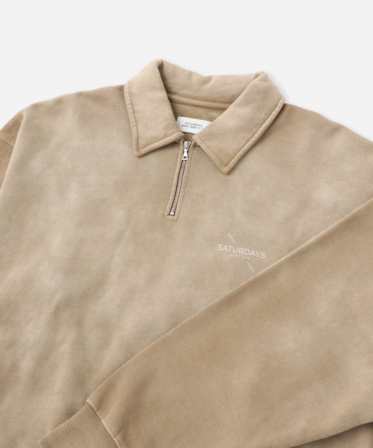 Mott Relaxed Quarter Zip Surf Sweatshirt - Image 4