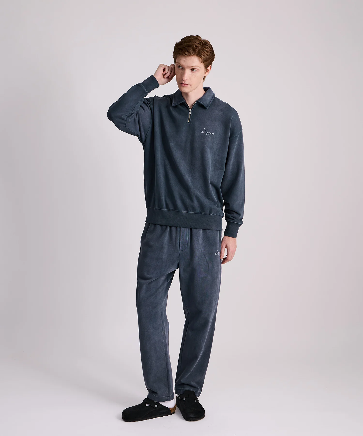 Mott Relaxed Quarter Zip Surf Sweatshirt - Image 3