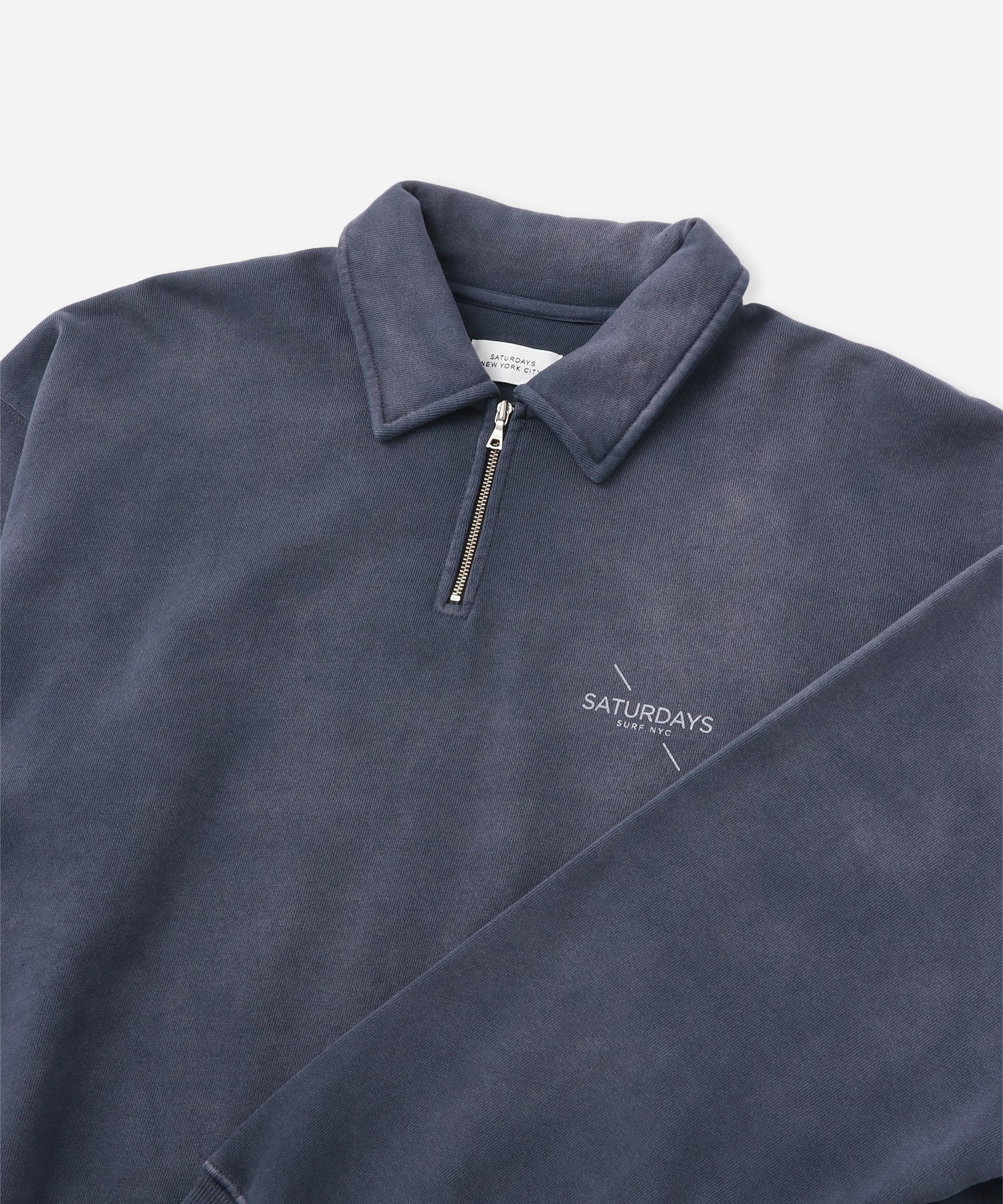 Mott Relaxed Quarter Zip Surf Sweatshirt - Image 4