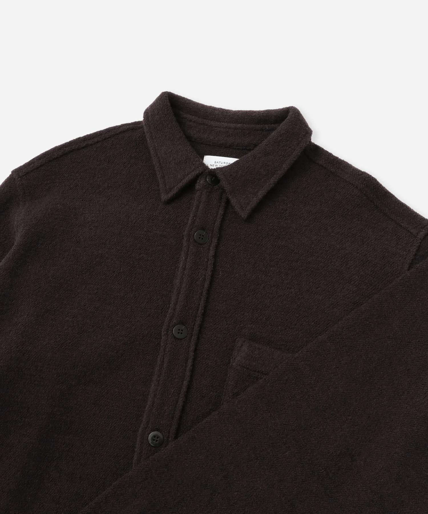 Ryan Heavy Boucle Shirt - Image 4