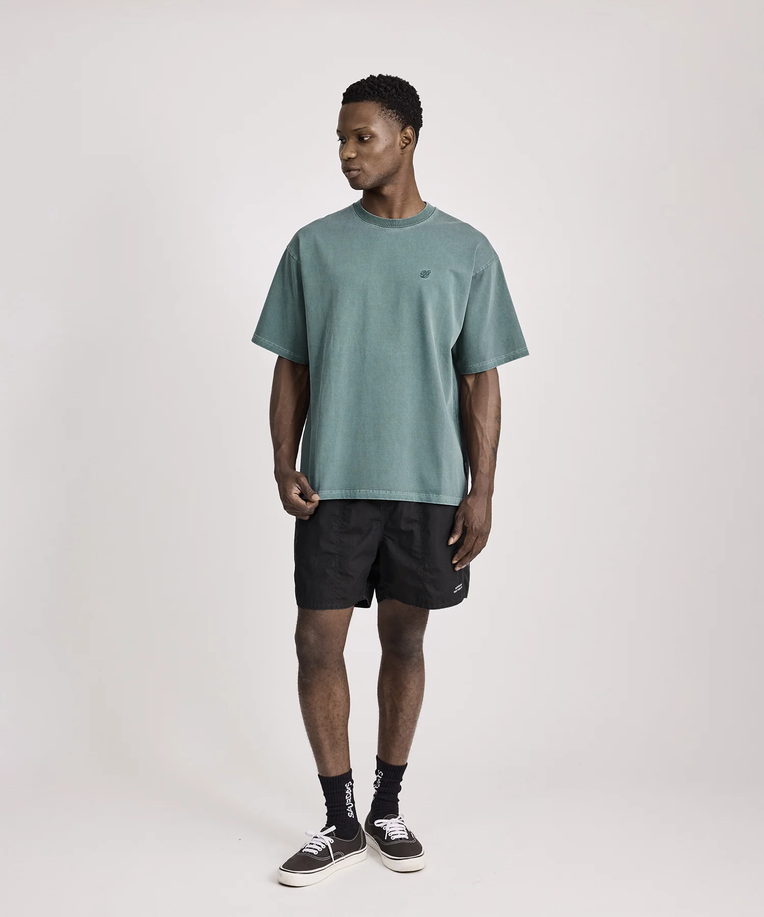 SNYC Relaxed Pigment Dyed Short Sleeve Tee - Image 3