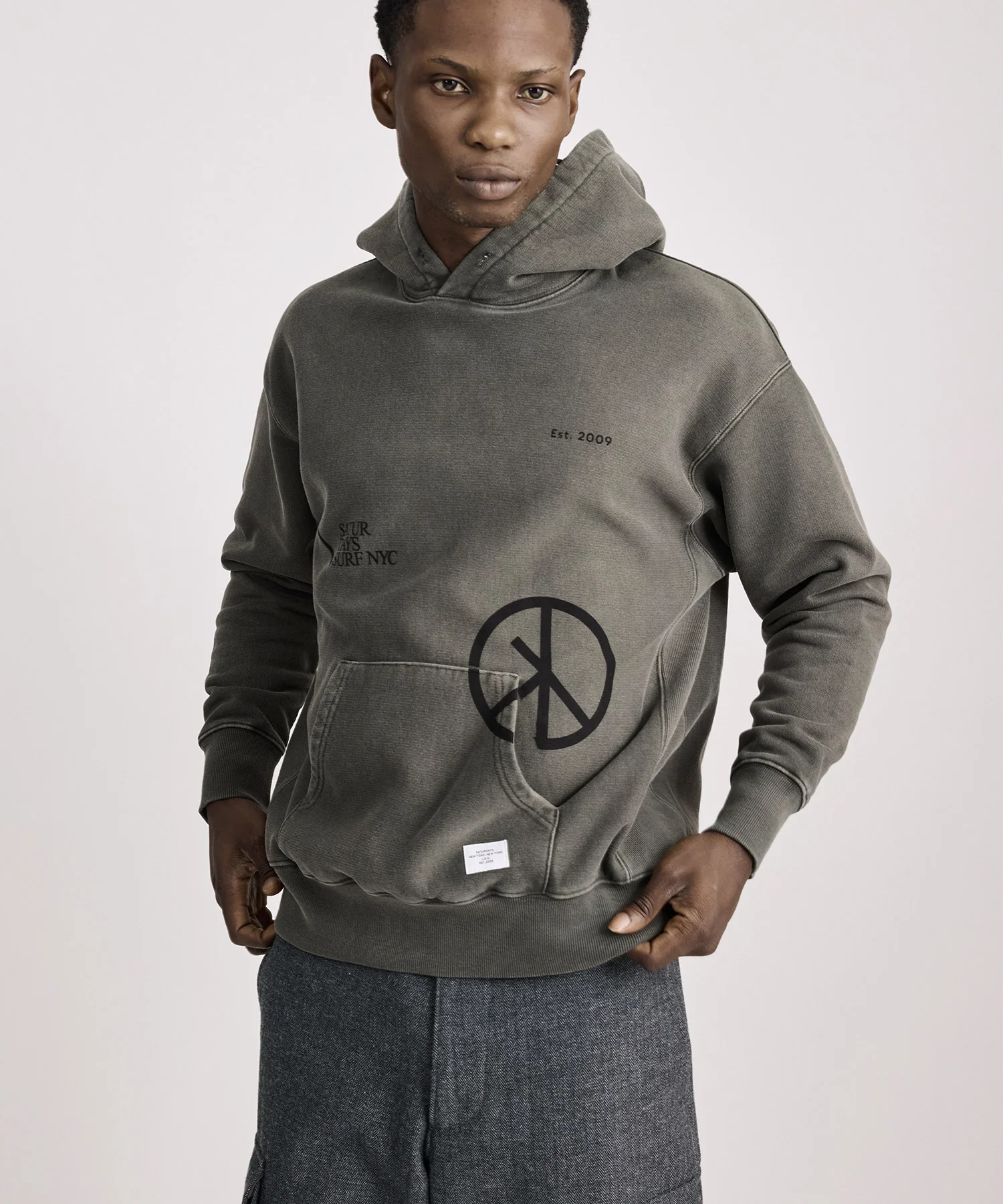 Warren Sunburned Peace Hoodie - Image 2