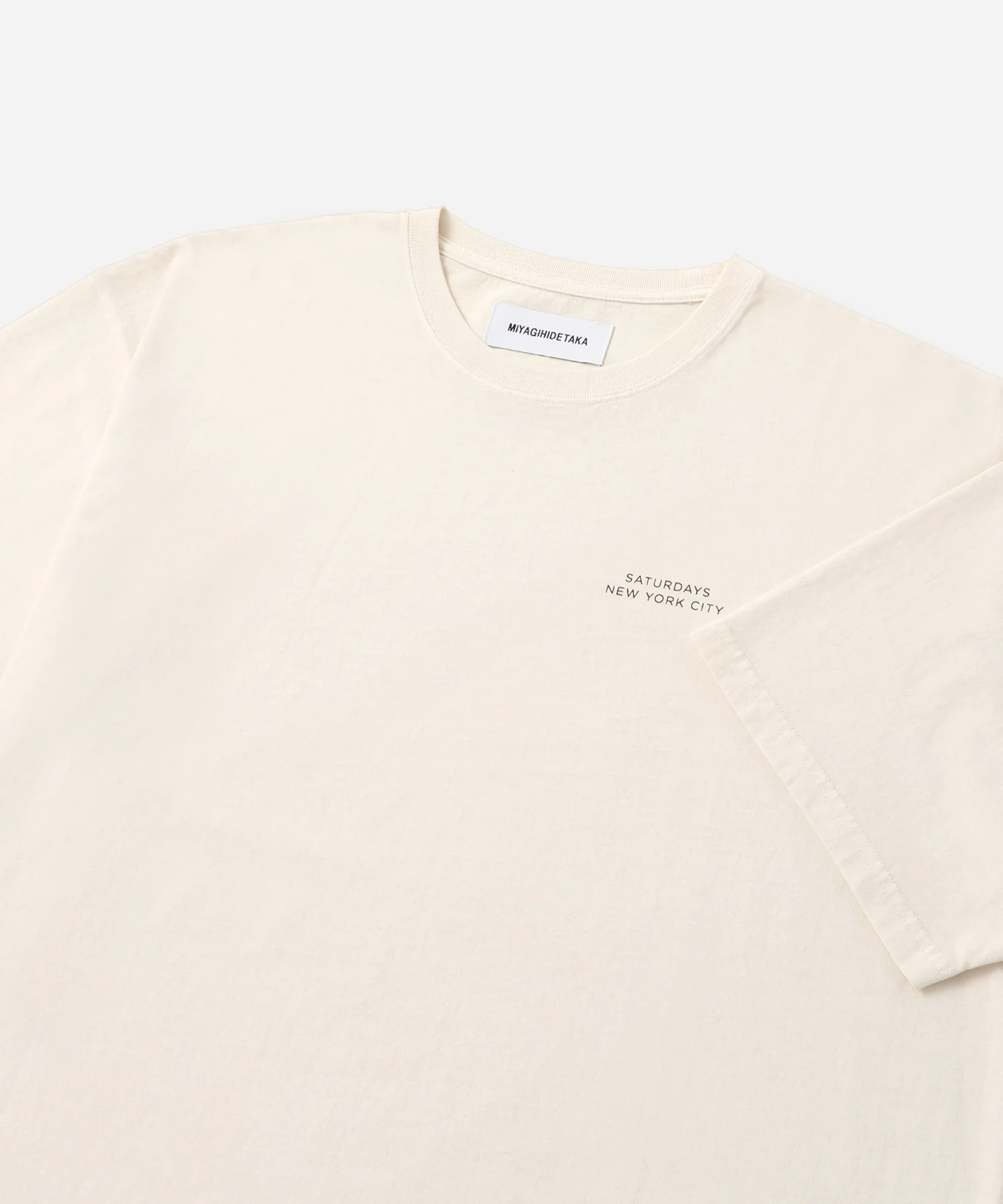MIYAGIHIDETAKA x Saturdays Bandana Slash T-Shirt - Image 4