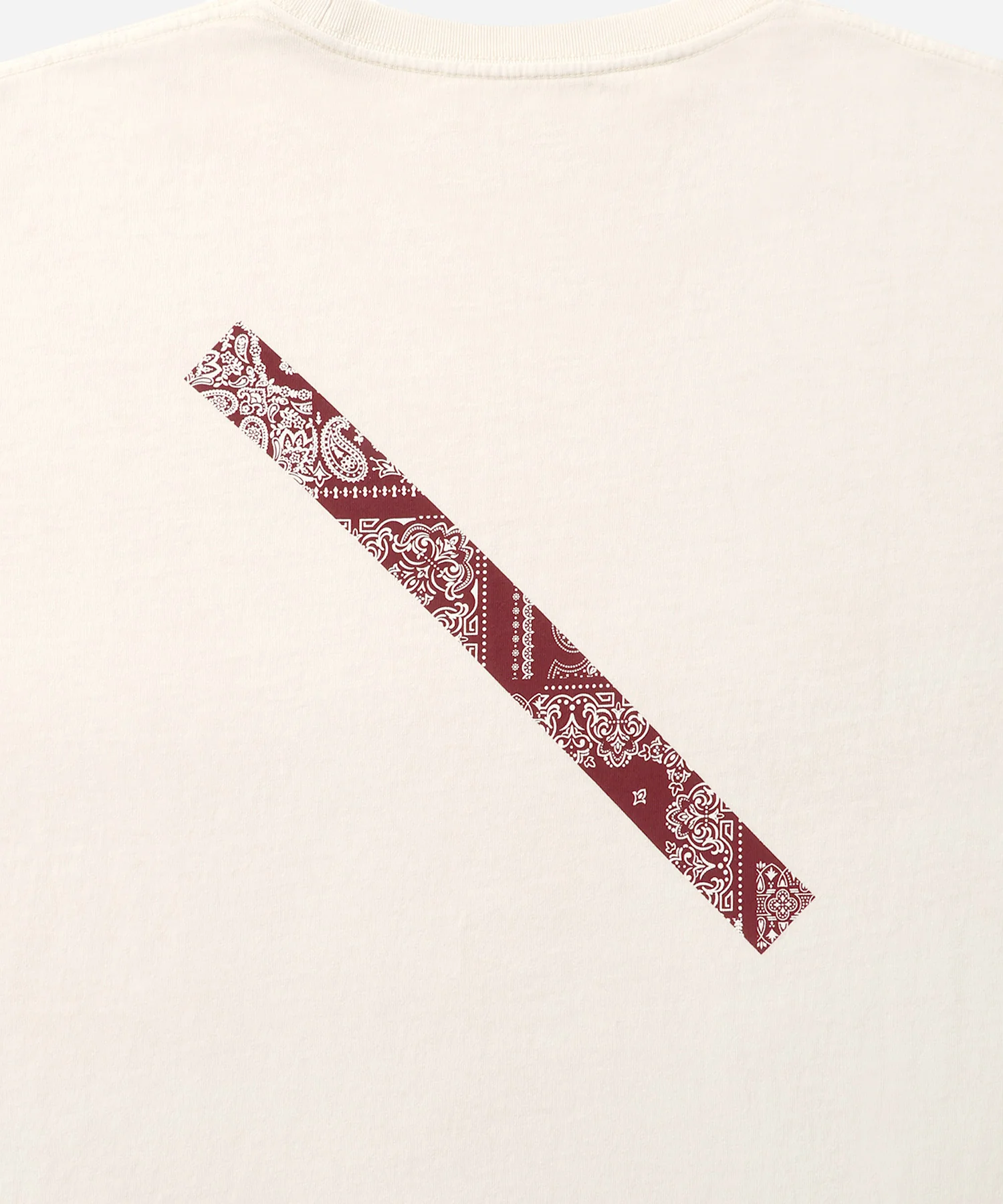 MIYAGIHIDETAKA x Saturdays Bandana Slash T-Shirt - Image 5